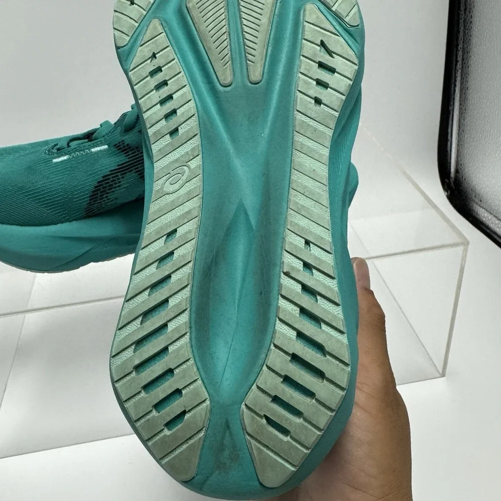 Asics Novablast 5 1012B765 Wave Teal Running Shoes Sneakers Women's Size 8